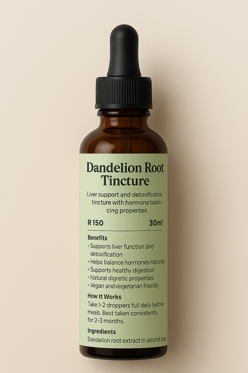 Dandelion Root Tincture